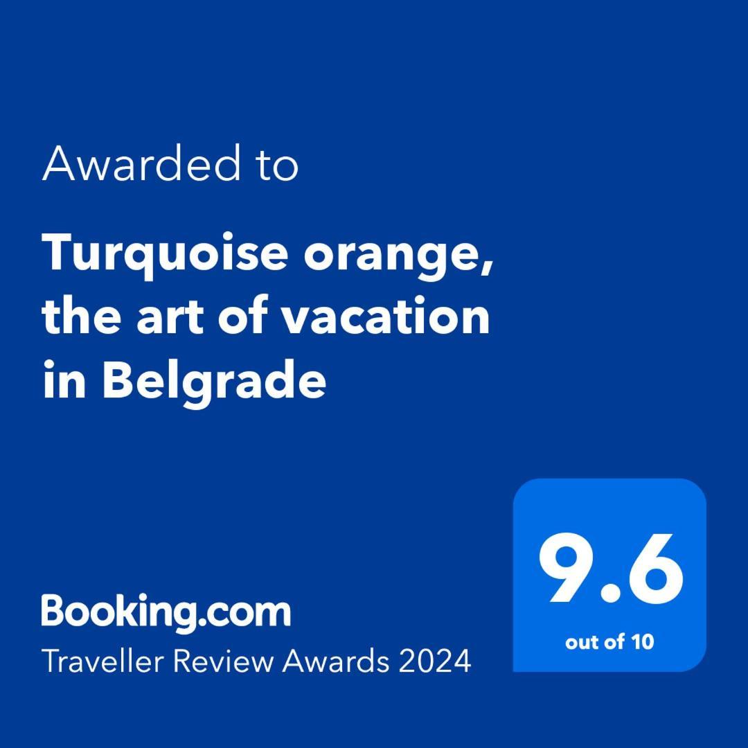 דירות Turquoise Orange, The Art Of Vacation In בלגרד מראה חיצוני תמונה